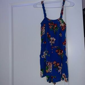 Lascana Floral Romper With Pockets